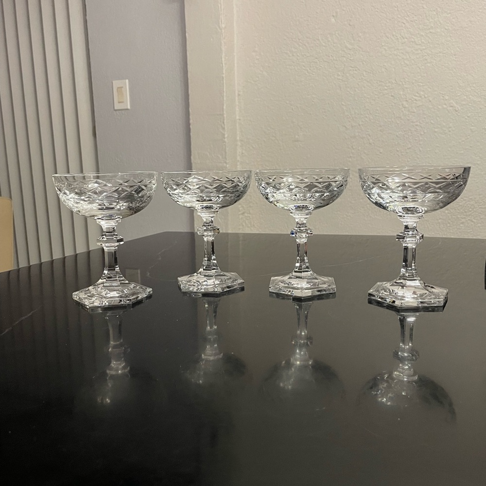 Villeroy &  Boch crystal Champagne/Tall Sherbet coupe